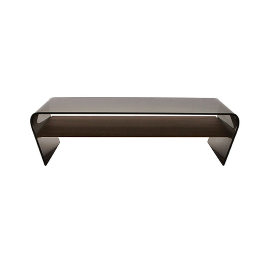 Amaranto Curved Glass Coffee Table by Tonin Casa
