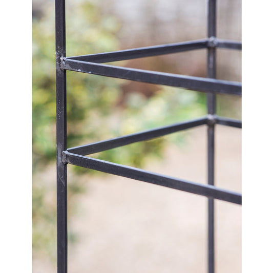 Set of 2 Charlbury Obelisk Plant Supports Steel by Garden Trading