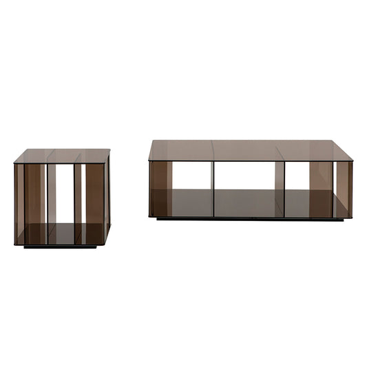 Dedalo Glass Coffee Table by Tonin Casa