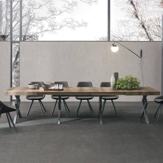 Ettore Extendable Dining Table – Target Point | Italian Elegance & Versatile Design