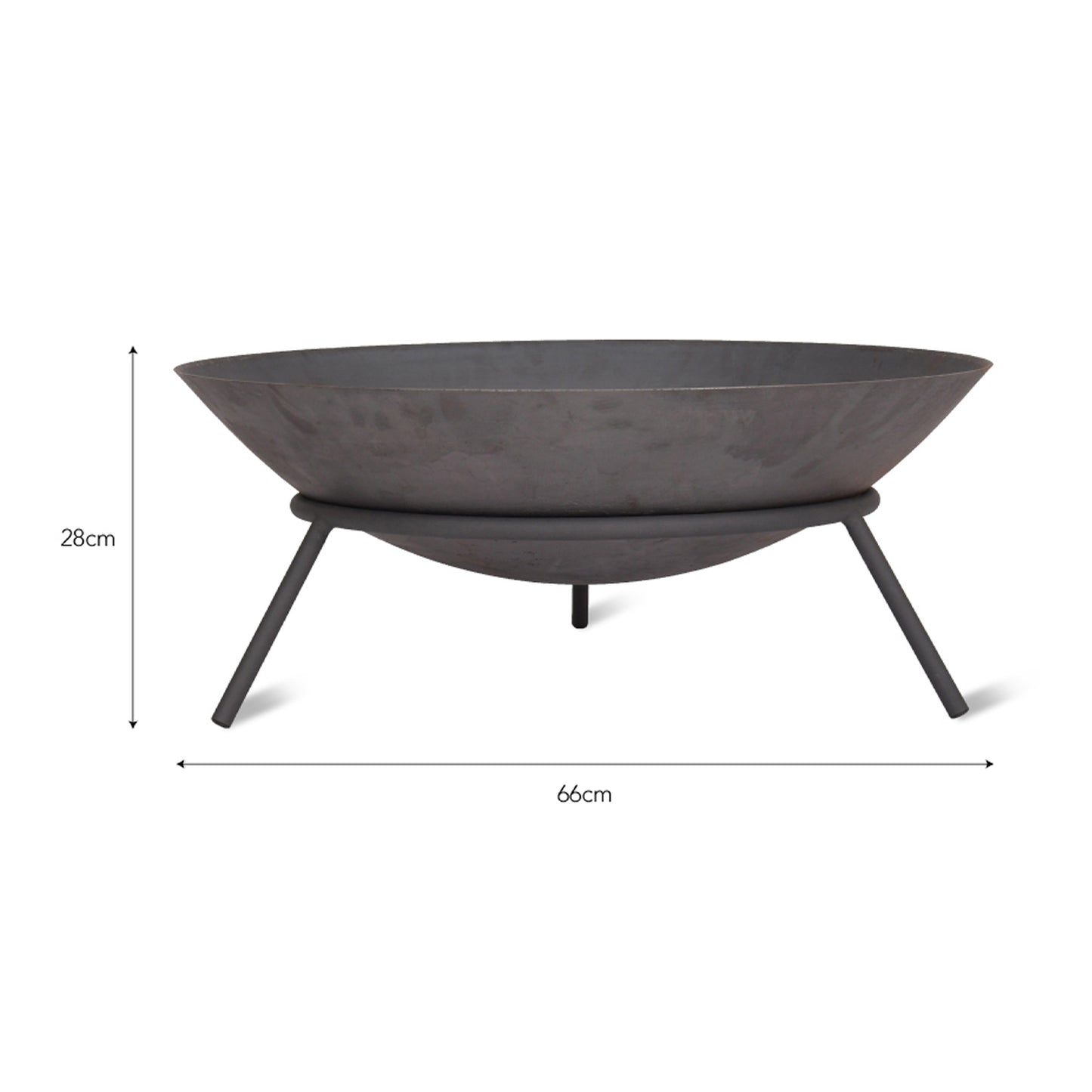 Idbury Fire Pit Cast Iron by Garden Trading