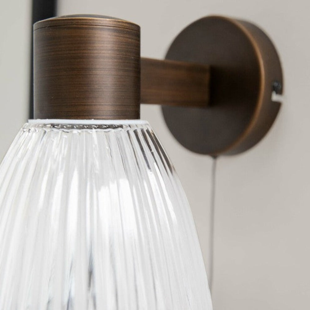 Antique Bronze Campden Bathroom Wall Light