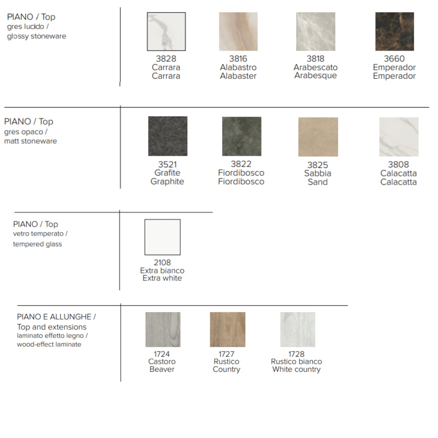 Saturno stoneware extending dining table by Target Point