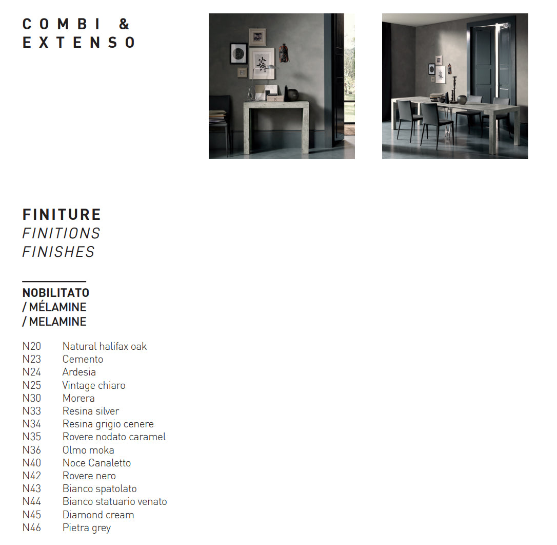 Combi Extensible Console Table by Altacom