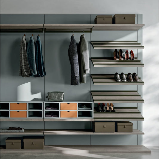 Boiserie Walk-In Closet by Orme Design