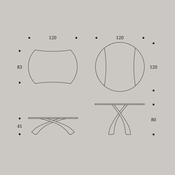 Paris Transformable Coffee Table by Compar