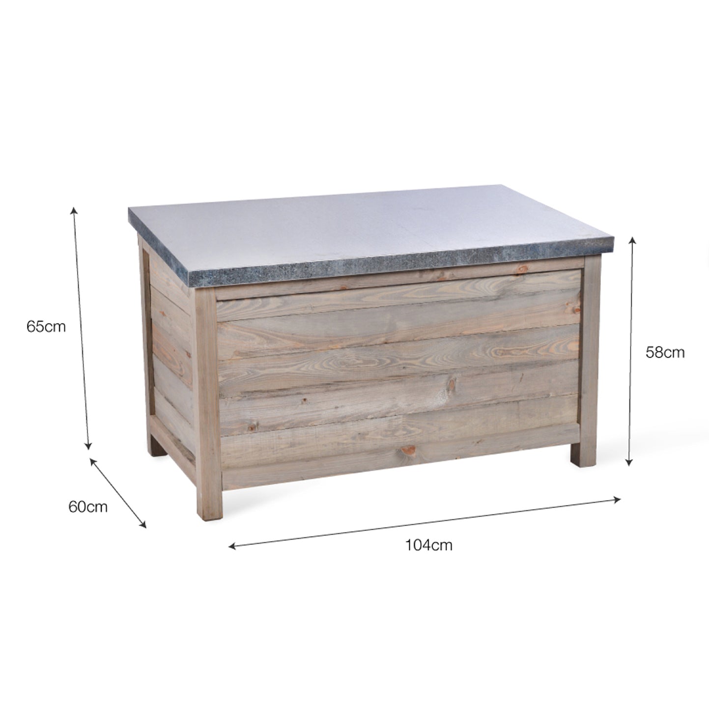 Aldsworth Outdoor Storage Box Large Spruce by Garden Trading