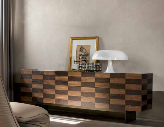 Colosseo Geometric Sideboard by Tonin Casa