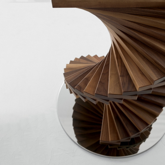 Firenze Glass or Ceramic Fixed Round Table by Tonin Casa