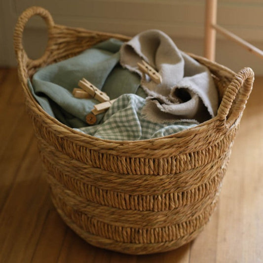 Set of 2 Bilberry Woven Boat Basket