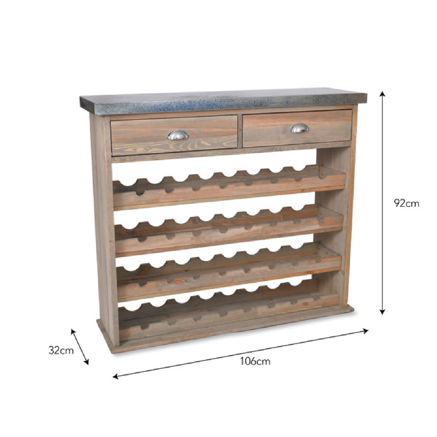 Aldsworth Wine Store in Spruce by Garden Trading