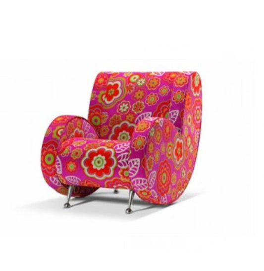 Ata Upholstered Armchair by Adrenalina by Simone Micheli