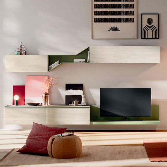 Light Day 18 modern TV media unit by Orme Design