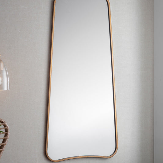 Epwell Wall Mirror in Bronze Finish by Garden Trading - Iron