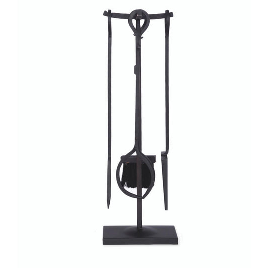 Fireside Set of 4 Tools by Garden Trading - Wrought Iron