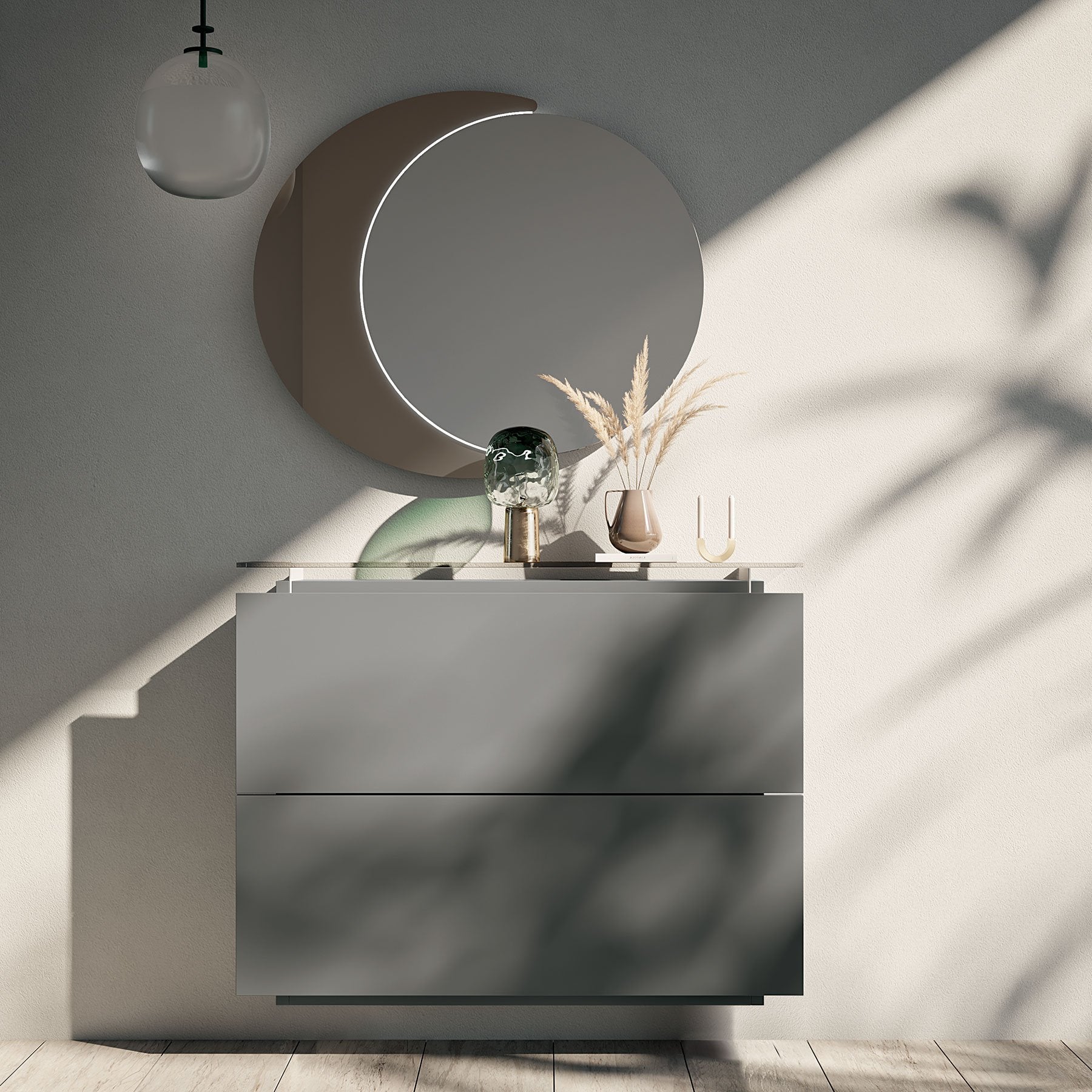 Hosoi Shoe Storage with Drawers by Birex - Main Image