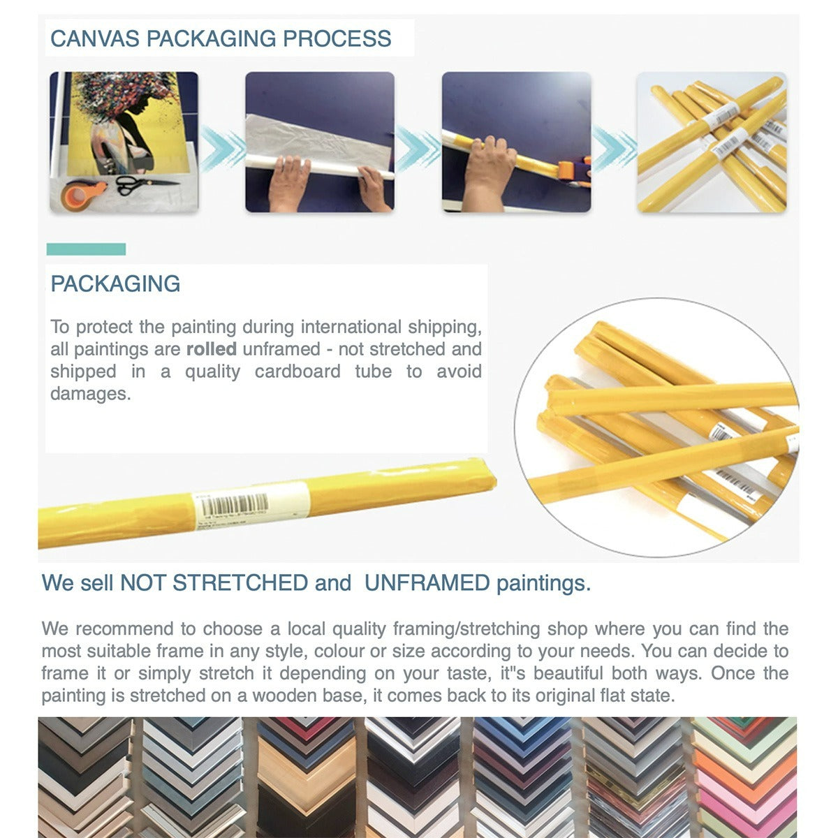 Wonderful oil painting that is handcrafted with the thick texture