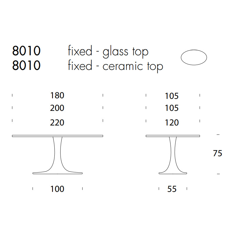 Imperial Dining Table by Tonin Casa