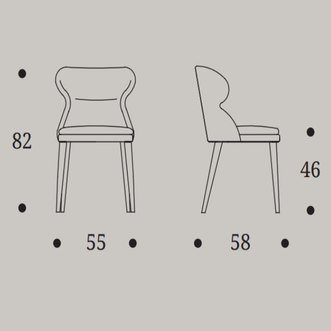 Fenice velvet Armchair by Compar