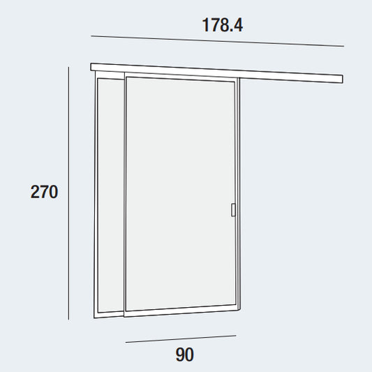 Naike Sliding Door Composition 704 by La Primavera