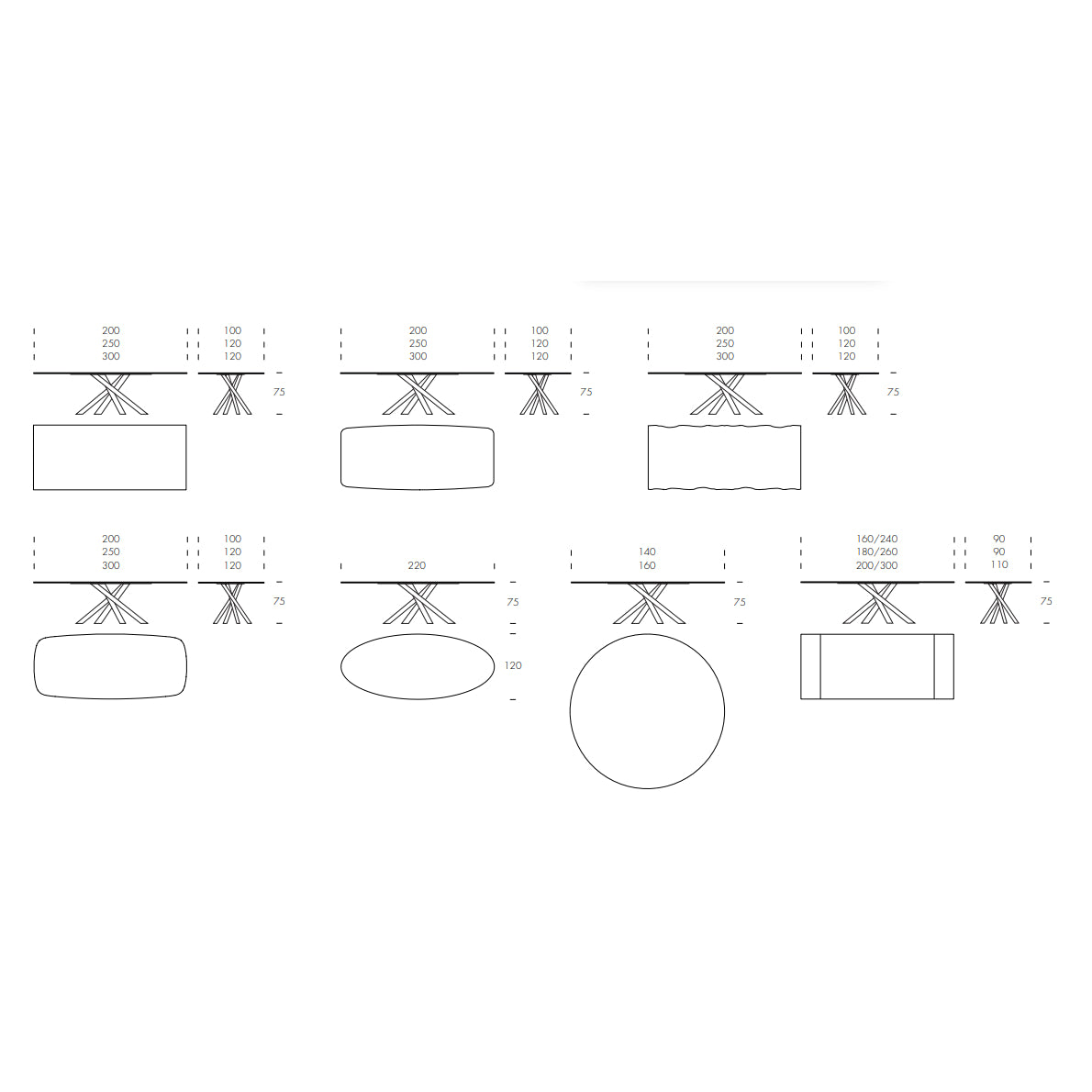 Style Dining Table by Tonin Casa