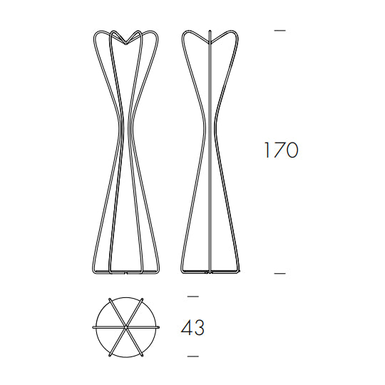 Libellula Coat Hanger by Tonin Casa