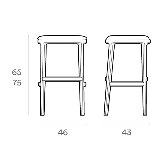 Damble Stool by Imperial Line