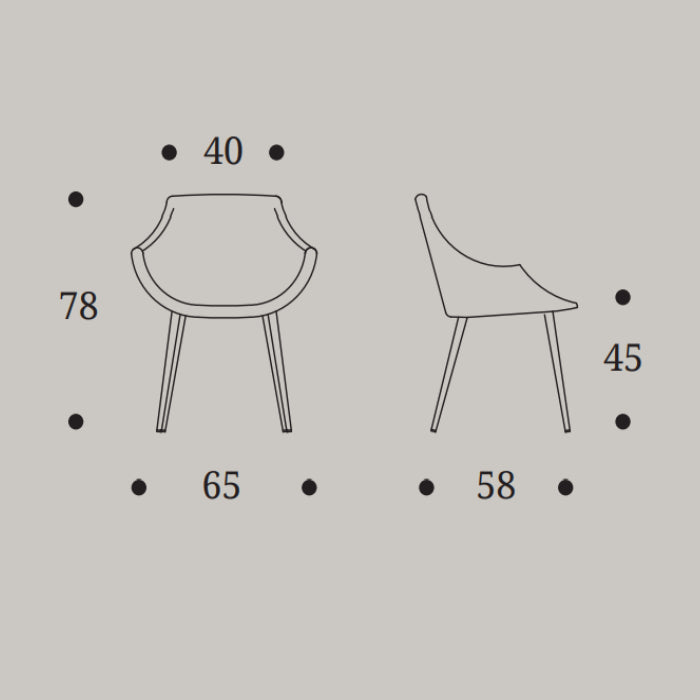 Rosy Armchair by Compar