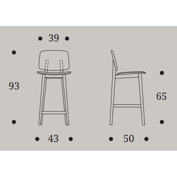 Luxi Stool by Compar