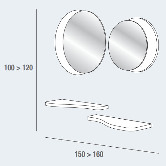 Nancy Wall Unit Composition 762 by La Primavera