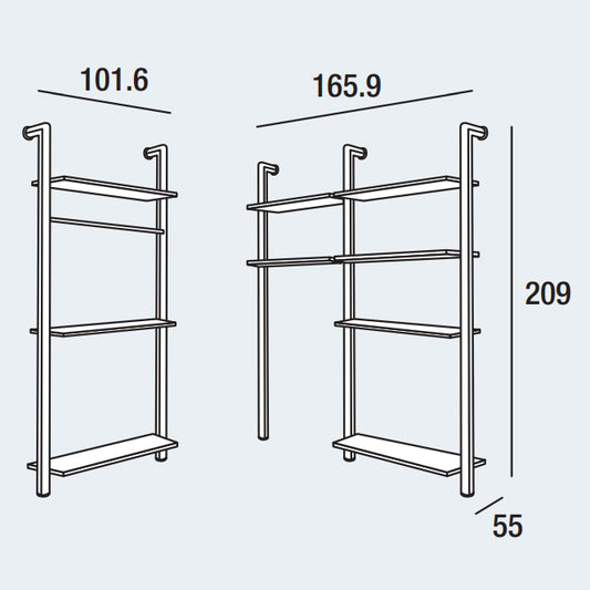 Natasha Wall Unit Composition 725 by La Primavera