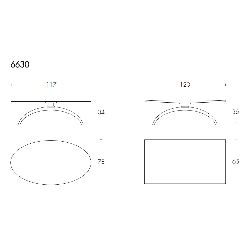 Tudor Coffee Table by Tonin Casa