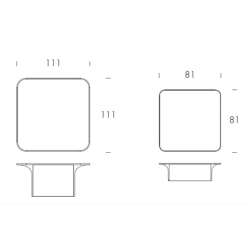 Bloom Coffee Table by Tonin Casa