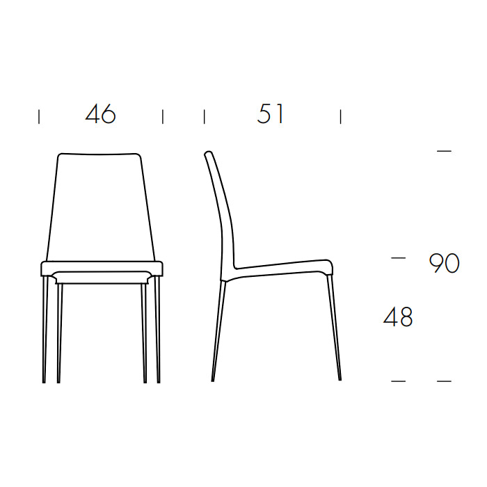 Aragona Elite Chair by Tonin Casa