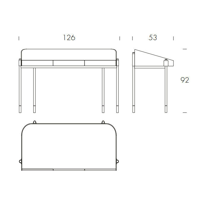 Ledor Desk by Tonin Casa