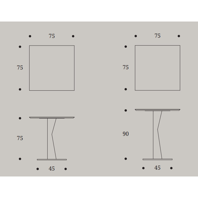 Birdy Snack Coffee Table by Compar