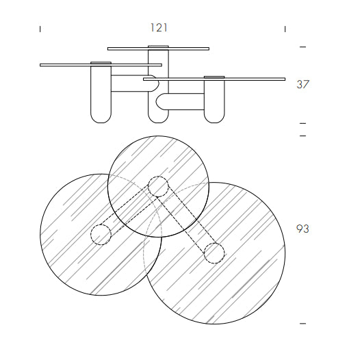 Cosmo Coffee Table by Tonin Casa