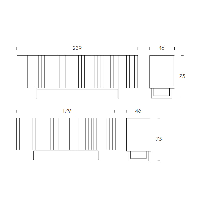 Diva Sideboard by Tonin Casa