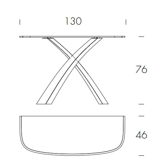 Eliseo Elite Ceramic Console by Tonin Casa