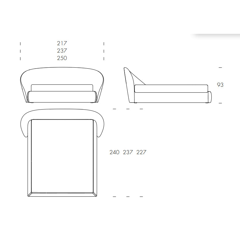 Mama Bed by Tonin Casa