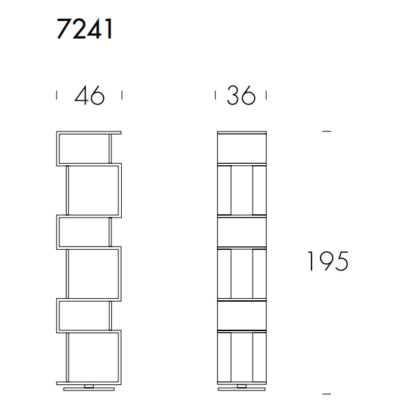 Osuna Bookcase by Tonin Casa