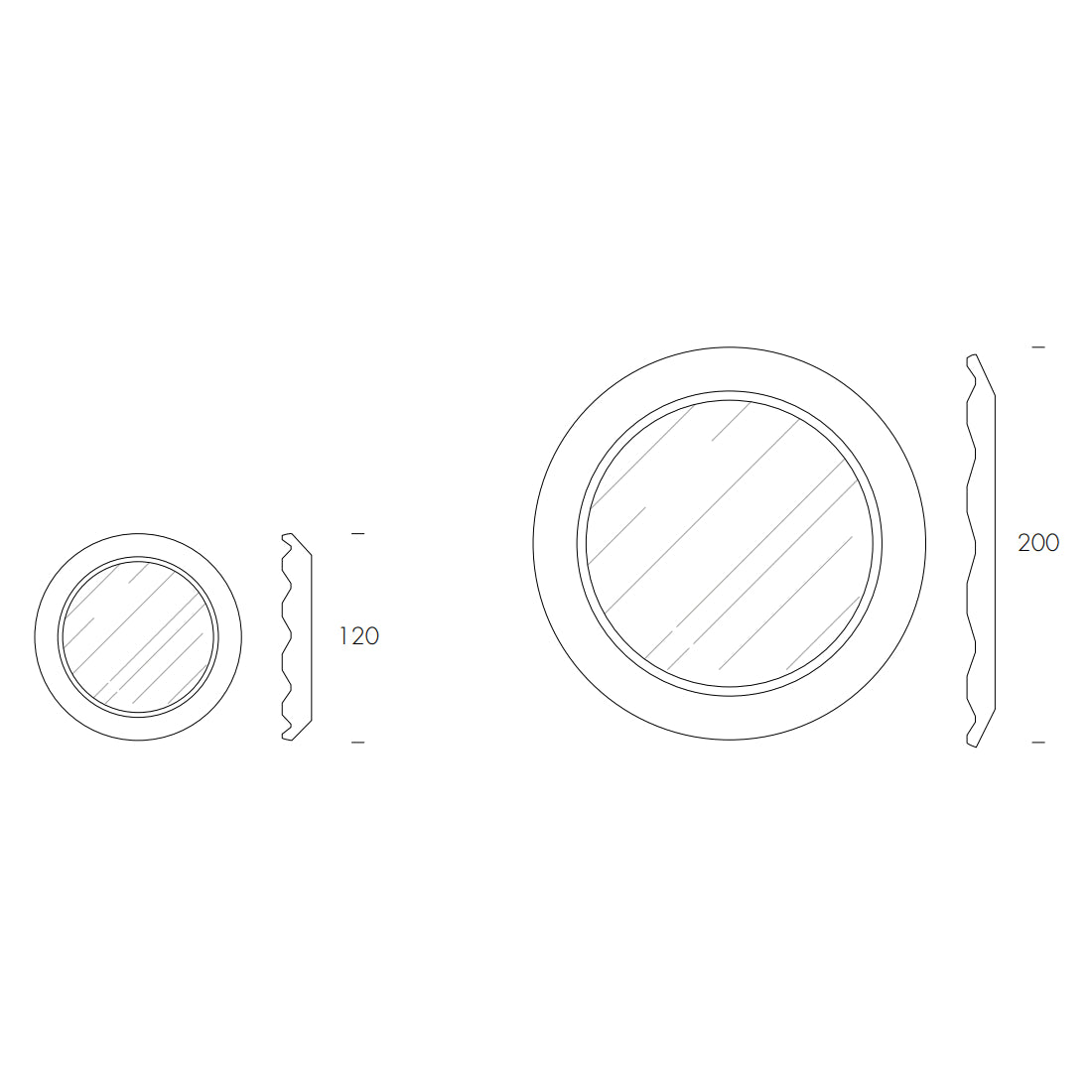 Dorian Mirror by Tonin Casa
