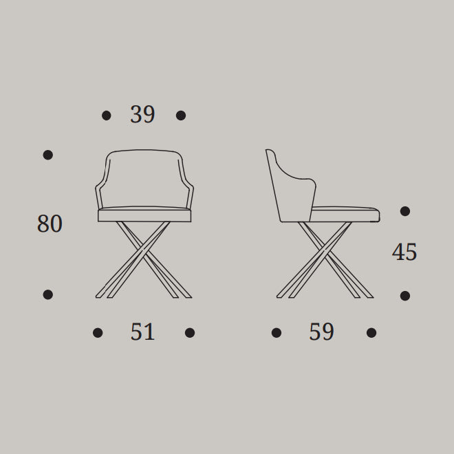 Jolly Cross Soft Armchair by Compar