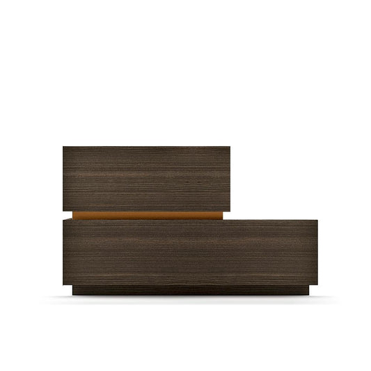 Super 2 drawer nightstand with inserts by Dall'Agnese