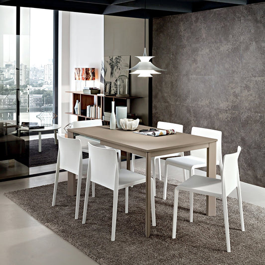 Mario extending square dining table by La Primavera - myitalianliving