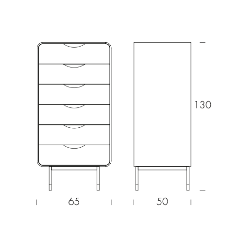 Opera Night Tallboy by Tonin Casa