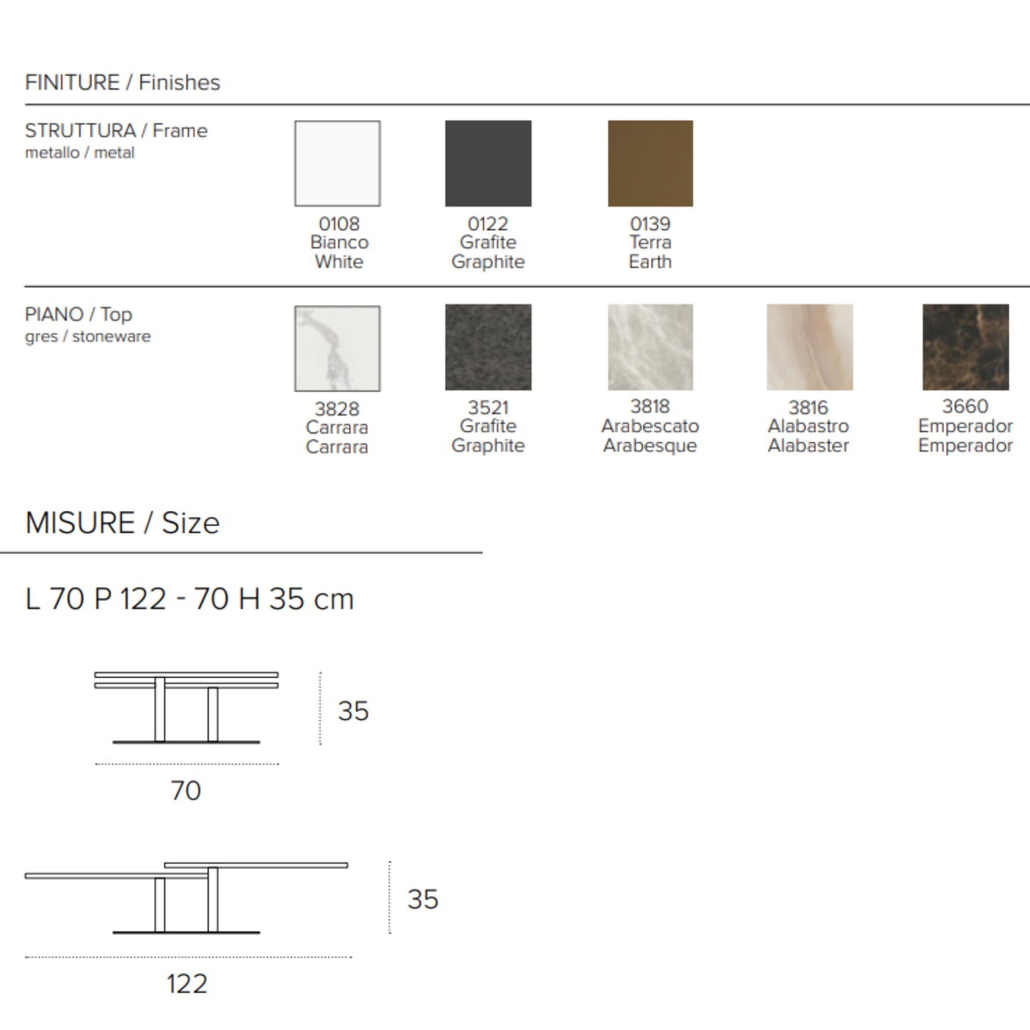 Orbital coffee table by Target Point