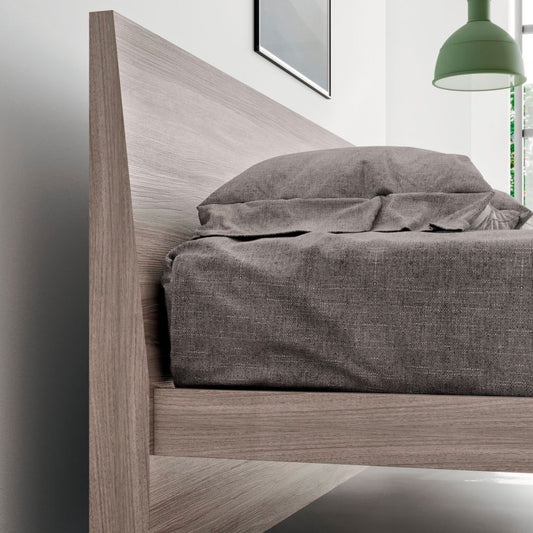 Trapezio Wooden Bed by Orme Design