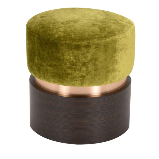 Tara Mix Green Pouf by Domingo Salotti