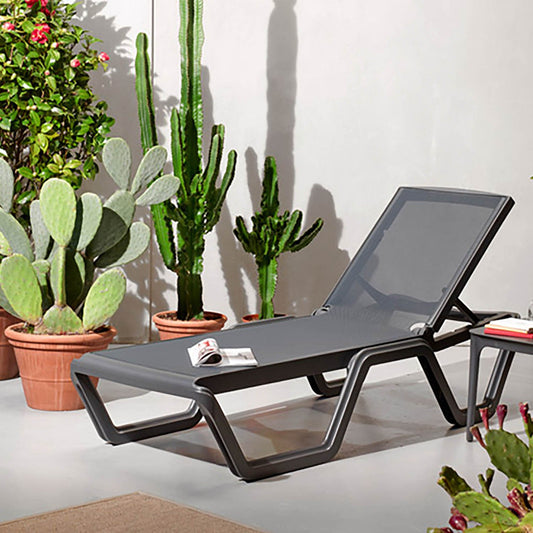 Vela 5 position folding sun bed